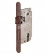 AGB Door lock PZ85 18mm bronzed