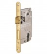 AGB Door lock PZ85 18mm brass plated