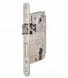AGB Door lock PZ85 22mm matt chrome