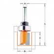 CMT 801.128.11B Mortising bit with top bearing 