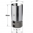 CMT 360.301.11 Adaptor D=20 F=10x16 LT=40 RH-LH