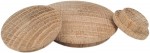 30/35  Wooden cap 30mm, oak